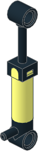 Technic Pneumatic Pump  1 x  1 x  5.5 (Extended)
