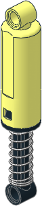 Technic Shock Absorber 10L Damped (Extended)