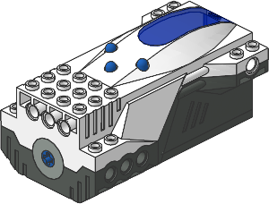 ~_Electric Technic Micro-Scout White/Dark Grey (Obsolete)