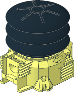 Hose Air Pump 16 x 14 x 13 with Fins Hose Air Pump 16 x 14 x 13 with Fins