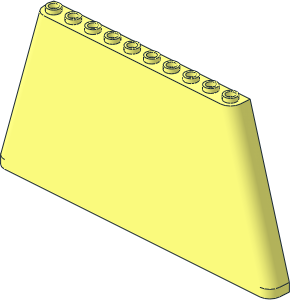 Windscreen  1 x 14 x  6 Trapezoidal