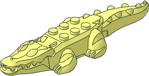 Animal Crocodile  4 x  9 (Complete)
