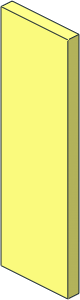 ~Window 1 x 1 x 2 Classic Glass ~Window 1 x 1 x 2 Classic Glass