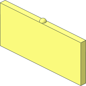 ~Window 1 x 2 x 1 Classic Glass ~Window 1 x 2 x 1 Classic Glass