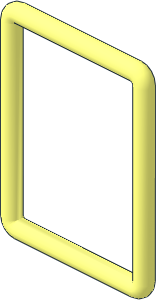 Rubber Belt Round 15 /  1.6 (Formed for 2 Plates  2 x  2 with Hinge - Unloaded)
