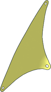 Sail 17 x 21 Triangular (Formed Shape 1) Sail 17 x 21 Triangular (Formed Shape 1)