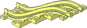 Train Track 4 Studs Wide Ramp Train Track 4 Studs Wide Ramp