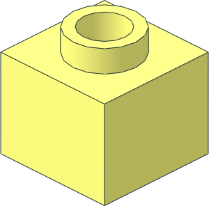 Plate  1 x  1 x  0.667