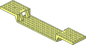 Train Base  6 x 34 Split-Level without Bottom Tubes
