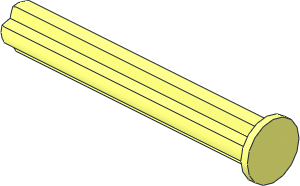 Technic Axle  4 with Stop