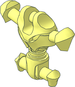 Minifig Mechanical Torso Cyborg