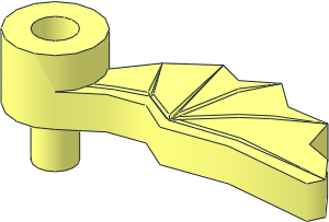 Minifig Plume Dragon Wing Right