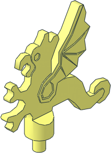 Minifig Plume Dragon