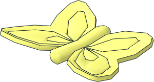 Scala Clip-On Butterfly Scala Clip-On Butterfly