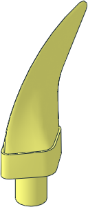 Bar  0.5L with Curved Blade 2L