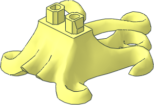 Minifig Hips with Tentacles