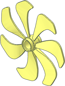 Propeller  7 Blade  6 Diameter