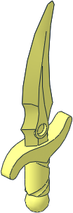Minifig Dagger