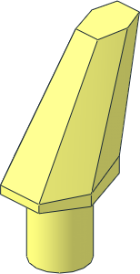 Bar  0.5L with Faceted Spike 1L