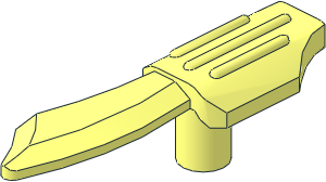 Minifig Weapon Hand Dagger
