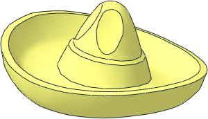 Minifig Hat Sombrero