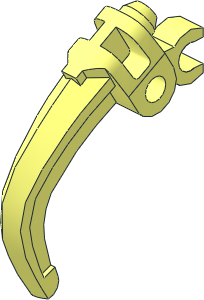 Claw Hooked with Clip