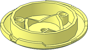~Spinner Ninjago  6 x  6 x  1.333 Type 1 Bottom ~Spinner Ninjago  6 x  6 x  1.333 Type 1 Bottom