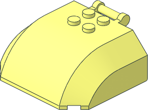 Windscreen 5 x 6 x 2 Curved Top Canopy with 4 Studs and Handle Windscreen 5 x 6 x 2 Curved Top Canopy with 4 Studs and Handle