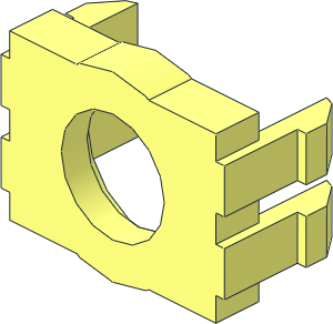 ~Technic Linear Actuator 4 x 1 x 1 Cap ~Technic Linear Actuator 4 x 1 x 1 Cap
