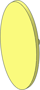 Minifig Shield Oval