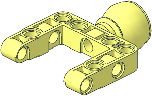 Technic Ball Joint  2.25 Diameter with C-Shape Frame