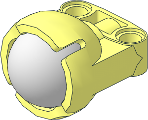 Technic Ball Joint 2.25 Diameter Socket with Steel Ball 18 mm Technic Ball Joint 2.25 Diameter Socket with Steel Ball 18 mm
