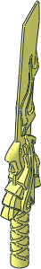 Minifig Sword Katana (Dragon Guard)
