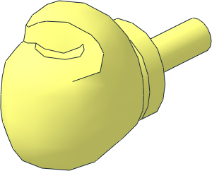 Minifig Boxing Glove Left