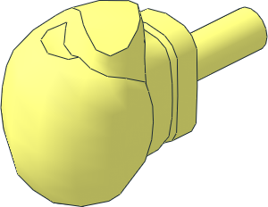 Minifig Boxing Glove Right