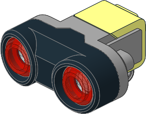 Electric Mindstorms EV3 Ultrasonic Sensor