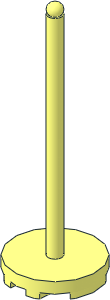 Umbrella Stand with Round Base