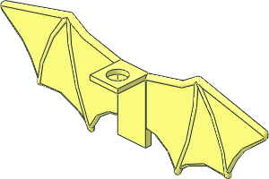 Minifig Bat Wing