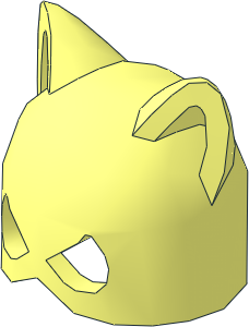 Minifig Headdress Catwoman