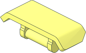 Vehicle Spoiler  2 x  4 with Handle