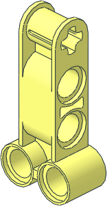 Technic Cross Block  2 x  4 (Axle/Pin/Pin/Twin Pin)