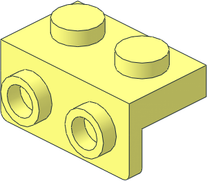 Bracket  1 x  2 -  1 x  2 Down