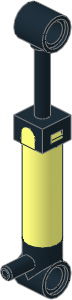 Technic Pneumatic Pump  1 x  1  x  6 (Extended)