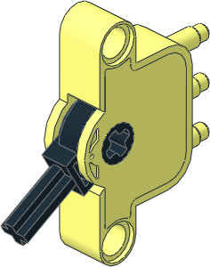 Technic Pneumatic Valve with Axle Hole (Down Position) Technic Pneumatic Valve with Axle Hole (Down Position)