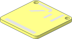~| Circuit Cubes Device PCB with NO/NC Switch Tracks Pattern