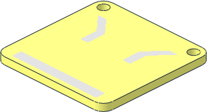 ~| Circuit Cubes Device PCB with Knife Switch Tracks Pattern ~| Circuit Cubes Device PCB with Knife Switch Tracks Pattern