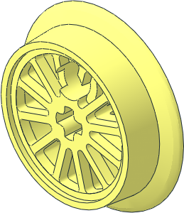 | BBB Train Wheel Medium Flanged Driver 24.0 mm | BBB Train Wheel Medium Flanged Driver 24.0 mm