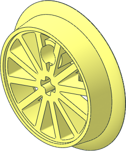 | BBB Train Wheel Flanged Driver 30.4 mm