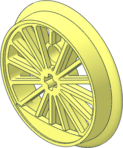 | BBB Train Wheel XL Flanged Driver 36.8 mm | BBB Train Wheel XL Flanged Driver 36.8 mm