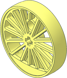 | BBB Train Wheel XL Blind Driver 36.8 mm | BBB Train Wheel XL Blind Driver 36.8 mm